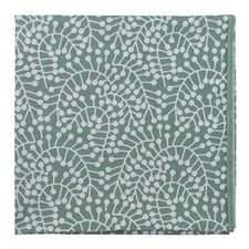 Скатерть из хлопка зеленого цвета с рисунком Спелая смородина, Scandinavian touch, 180х180см, Tkano