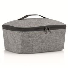 Термосумка Coolerbag M pocket twist silver, Reisenthel