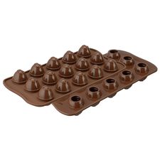 Форма для приготовления конфет Choco Spiral силиконовая, Silikomart