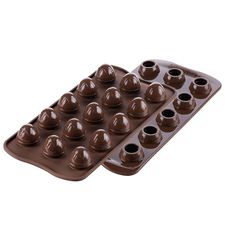 Форма для приготовления конфет Choco Drop силиконовая, Silikomart