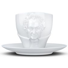 Чайная пара Talent Goethe, 260 мл, белая, Tassen