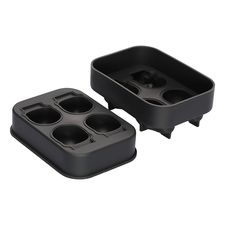 Форма для льда Ice skull, графит, Smart Solutions