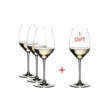 Набор бокалов Heart To Heart Pay 3 Get 4 Value Gift Pack Riesling, 4 шт., 460 мл, 5409/05, Riedel