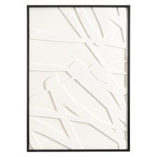 Панно декоративное с эффектом 3D Minimalism, с черной рамой, 70х100 см, Bergenson Bjorn