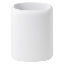 Стакан для зубных щеток Slim, белый, Bergenson Bjorn Bath
