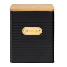 Банка для хранения крупы Irmel, 3,2 л, графит, Smart Solutions