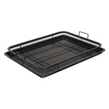 Противень для запекания с решеткой-гриль Roast Masters, 36х45 см, черный, Liberty Jones