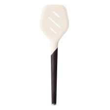 Лопатка с прорезями SmartChef, 32 см, бежевая/бордовая, Smart Solutions