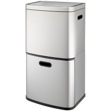 Контейнер мусорный с 2-мя отделениями Smart Bin, сенсорный, 60 л, Smart Solutions