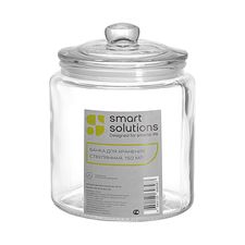 Банка для хранения стеклянная, 750 мл, Smart Solutions