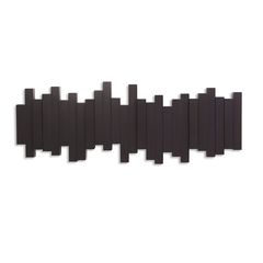 Вешалка настенная Sticks, 49,3 см, эспрессо, 5 крючков, UMBRA