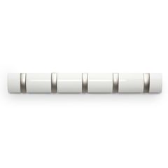 Вешалка настенная Flip, 50,8 см, белая, 5 крючков, UMBRA