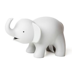 Диспенсер для скотча Elephant, серый, QUALY
