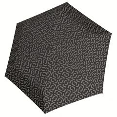 Зонт механический Pocket mini signature black, Reisenthel