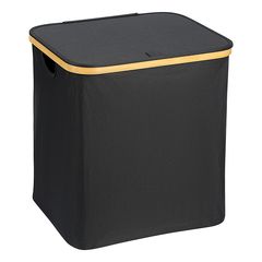 Корзина для белья Neat Mid, 40x33x43 см, черная, Smart Solutions