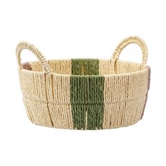 Корзина плетеная круглая Bodhran Nature из коллекции Ethnic, размер L, Tkano