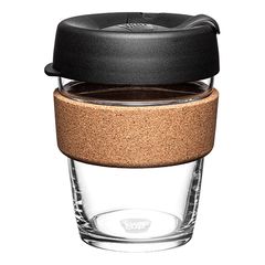 Кружка Brew Cork M 340 мл Black, KEEP CUP