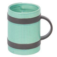 Кружка Yoga Mug зеленая, DOIY