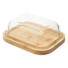 Масленка стеклянная, 18х14х6 см, Smart Solutions