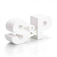 Набор для специй S&P, белый, QUALY
