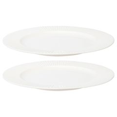 Набор тарелок Soft Ripples, Dual Glazing, 27 см, 2 шт., Liberty Jones