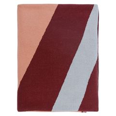 Плед из хлопка с рисунком Tulip field из коллекции Terra, 130х180 см, Tkano