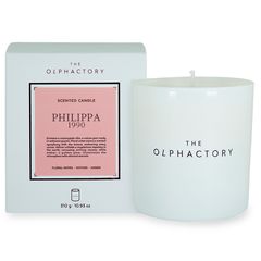 Свеча ароматическая The Olphactory, White Insignia, Philippa 1990, 60 ч, Ambientair