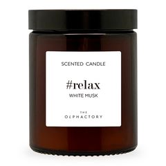 Свеча ароматическая The Olphactory, Relax, White Musk, 30 ч, Ambientair