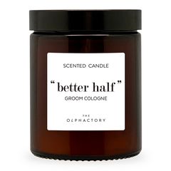 Свеча ароматическая The Olphactory, Better Half, Groom Cologne, 30 ч, Ambientair