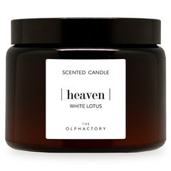 Свеча ароматическая The Olphactory, Heaven, White Lotus, 60 ч, Ambientair