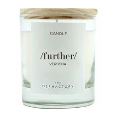 Свеча ароматическая The Olphactory, Further, Verbena, 40 ч, Ambientair