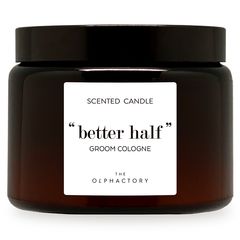 Свеча ароматическая The Olphactory, Better Half, Groom Cologne, 60 ч, Ambientair