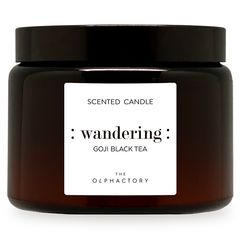 Свеча ароматическая The Olphactory, Wandering, Goji Black tea, 60 ч, Ambientair