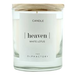 Свеча ароматическая The Olphactory, Heaven, White Lotus, 40 ч, Ambientair