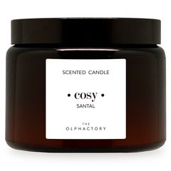 Свеча ароматическая The Olphactory, Cozy, Santal, 60 ч, Ambientair