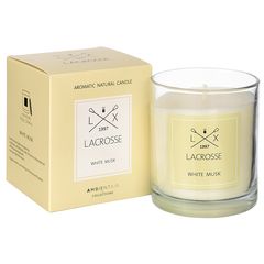 Свеча ароматическая Lacrosse, White Musk (новая), 60 ч, Ambientair