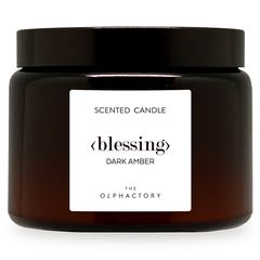 Свеча ароматическая The Olphactory, Blessing, Dark Amber, 60 ч, Ambientair