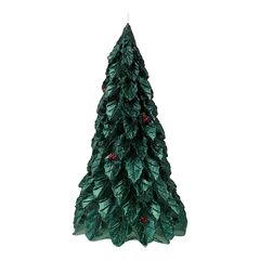 Свеча декоративная Festive flame из коллекции New Year Essential, 19,5 см, Tkano