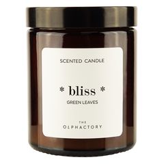 Свеча ароматическая The Olphactory, Bliss, Green Rhubarb, 30 ч, Ambientair