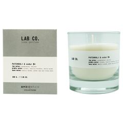 Свеча ароматическая Lab Co, Patchouli&Cedar, 40 ч, Ambientair