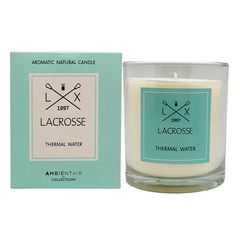 Свеча ароматическая Lacrosse, Thermal Water (новая), 60 ч, Ambientair