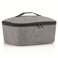 Термосумка Coolerbag M pocket twist silver, Reisenthel