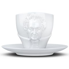 Чайная пара Talent Goethe, 260 мл, белая, Tassen