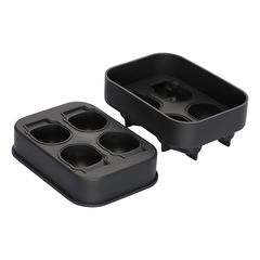 Форма для льда Ice skull, графит, Smart Solutions