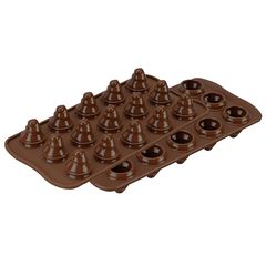 Форма для приготовления конфет Choco Trees силиконовая, Silikomart