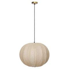 Светильник подвесной Texture Rib, ?48 см, бежевый, Bergenson Bjorn