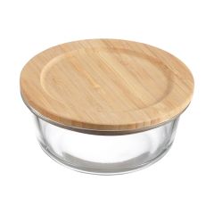 Контейнер для запекания и хранения Eco Store с крышкой из бамбука, 400 мл, Smart Solutions