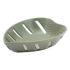 Блюдо для фруктов In The Forest Leaf, 19х6х26 см, зеленое, Mason Cash