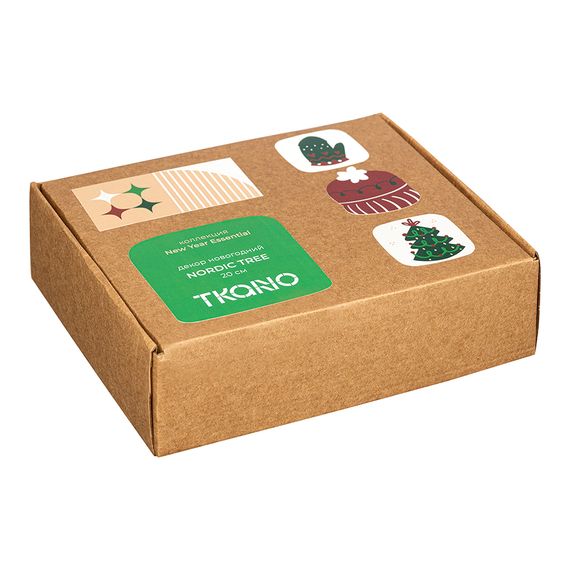 Декор новогодний Nordic tree из коллекции New Year Essential, 20 см, Tkano, изображение 6