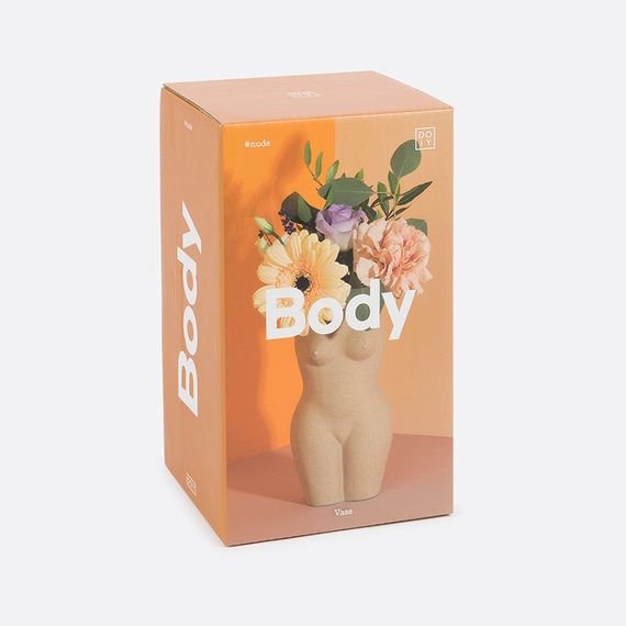 Ваза для цветов Body, White, 18,8 см, DOIY, изображение 6